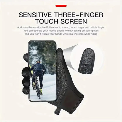 Touchscreen Winter Gloves Waterproof & Windproof Warm