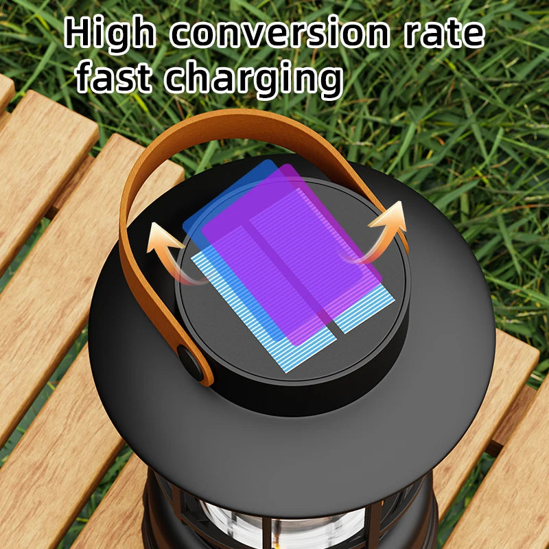 solar powered camping lantern - KentDO