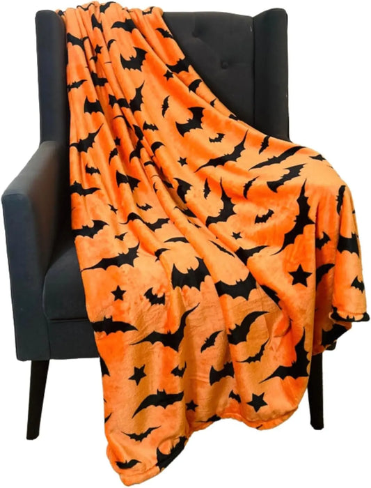 Flannel Blanket – Soft Warm Travel & Camping Throw