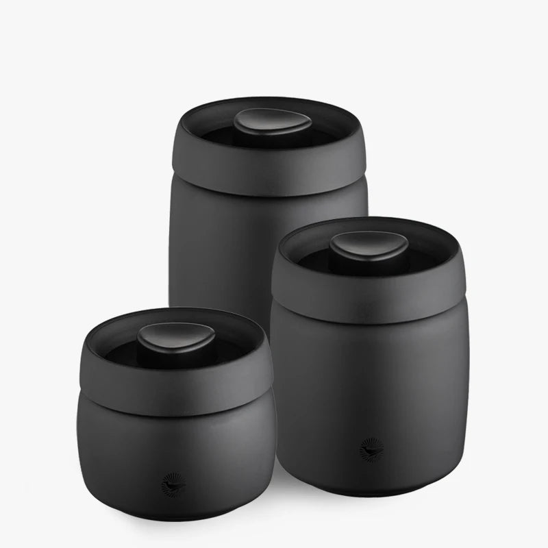 Vacuum Sealed Coffee Canister Keeps Food Fresh Longer