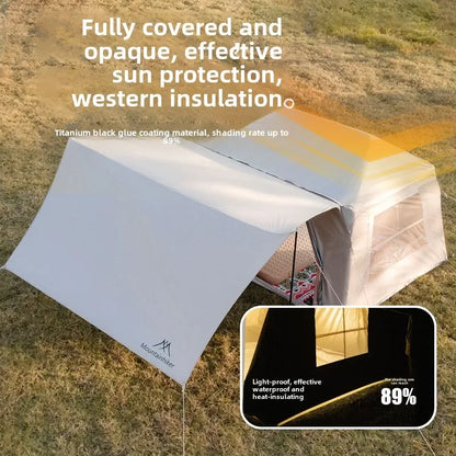Inflatable Camping Tent 3-5 Person Quick Setup Waterproof