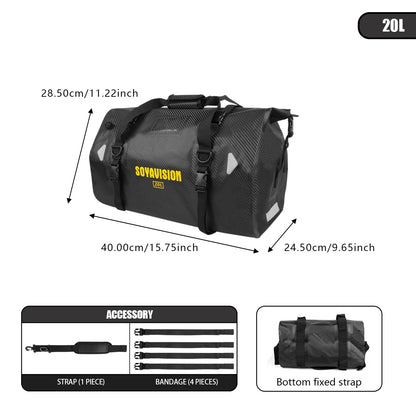 Waterproof Dry Bag for Motorcycle Travel Gear Protection