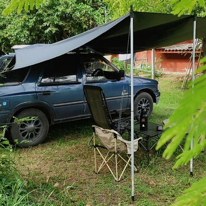 Car Side Awning Waterproof Shelter for SUV Camping Shade