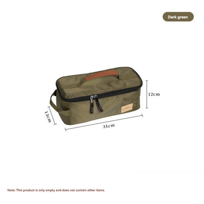 Camping Tableware Storage Bag Portable Gear Organizer