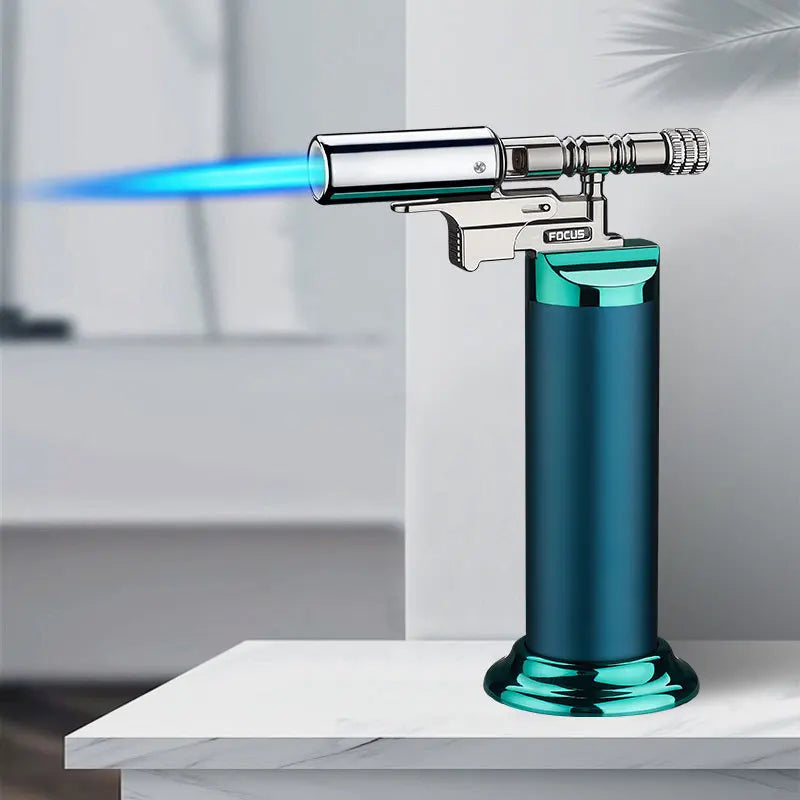 Windproof Butane Torch Lighter for Outdoor Cooking