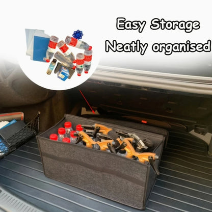 Car Trunk Organizer Felt Box – Anti Slip Storage