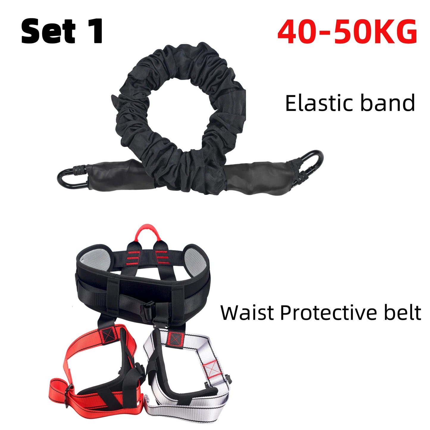 Bungee Fitness Set for Agility & Strength Training