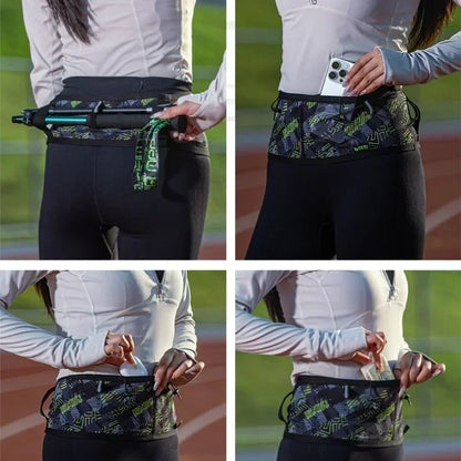 Running Waist Belt with Bottle Holder – Lightweight & Secure