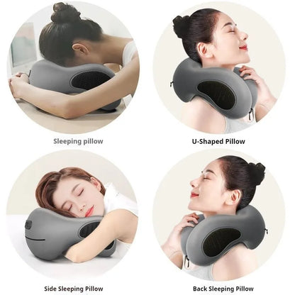 Memory Foam Travel Pillow for Comfortable Neck Support