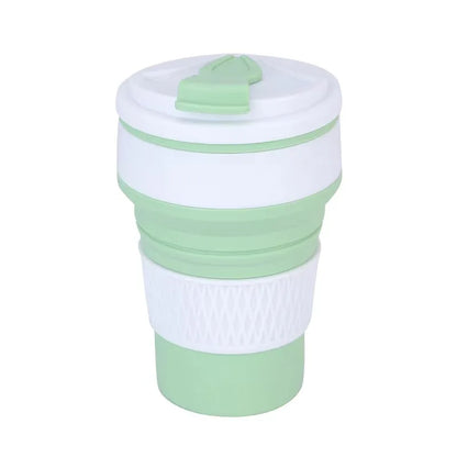 Collapsible Silicone Travel Mug – Lightweight & Leak-proof