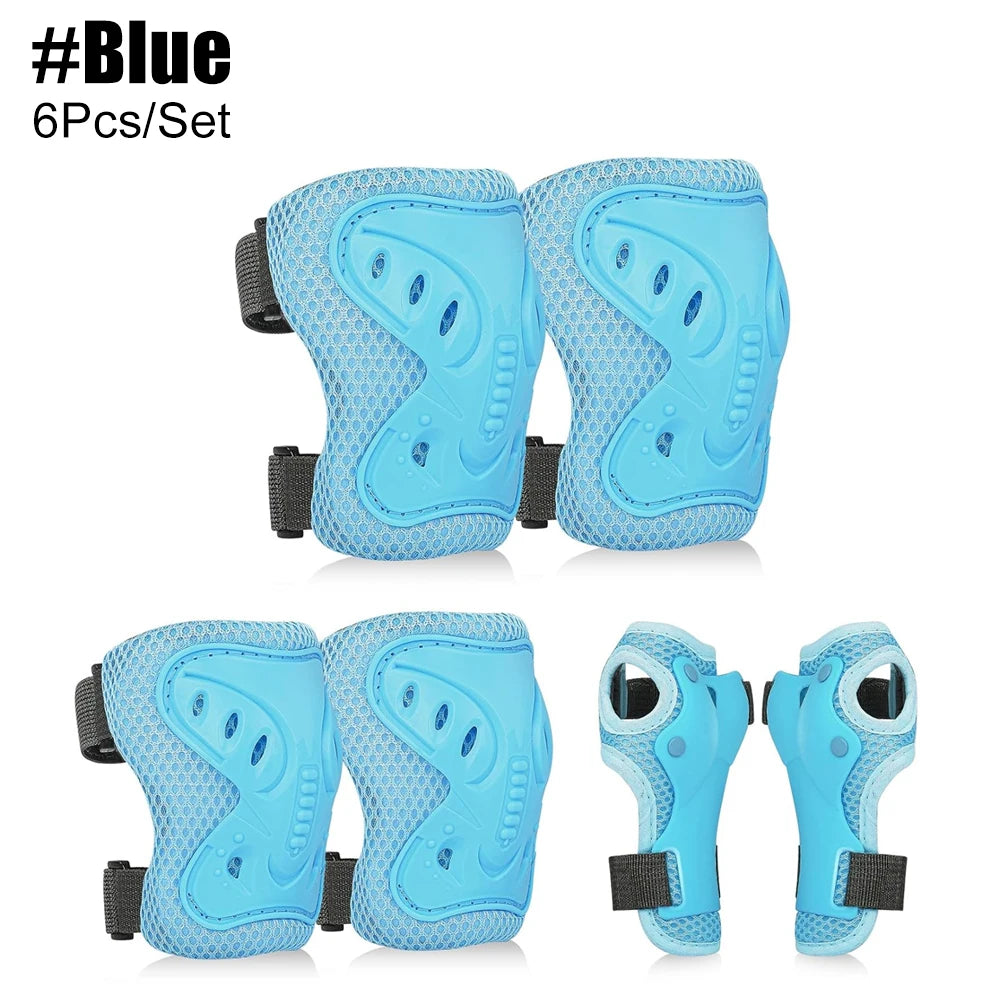 Kids Protective Gear Set – Safety Pads for Roller Skates & Bike