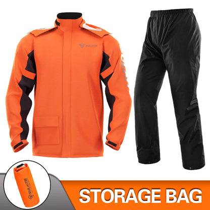 Waterproof Motorcycle Rain Suit for All-Weather Riding
