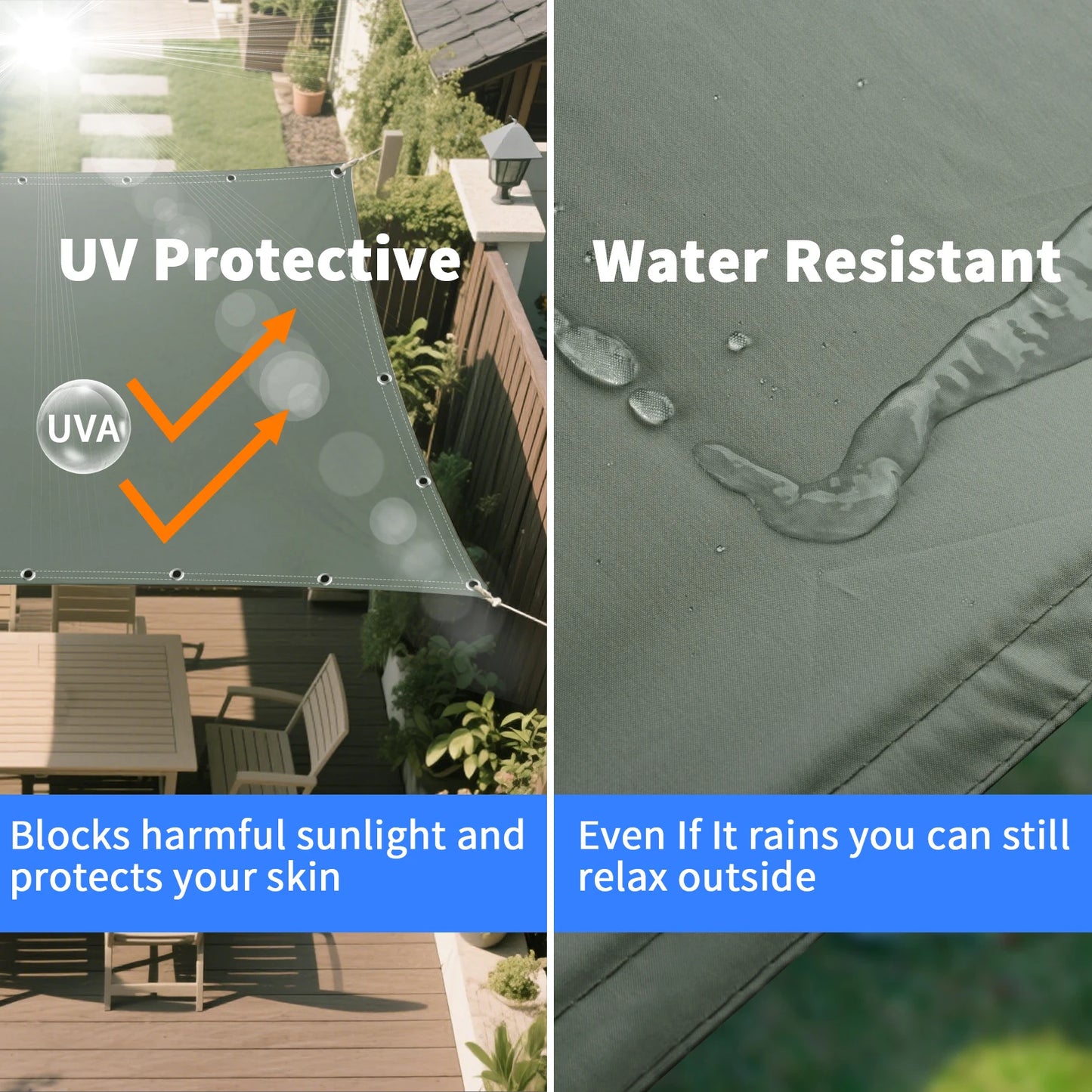 Waterproof Camping Tarp – Durable Outdoor Shade & Rain Cover