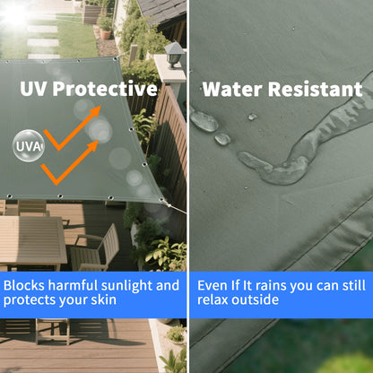 Waterproof Camping Tarp – Durable Outdoor Shade & Rain Cover