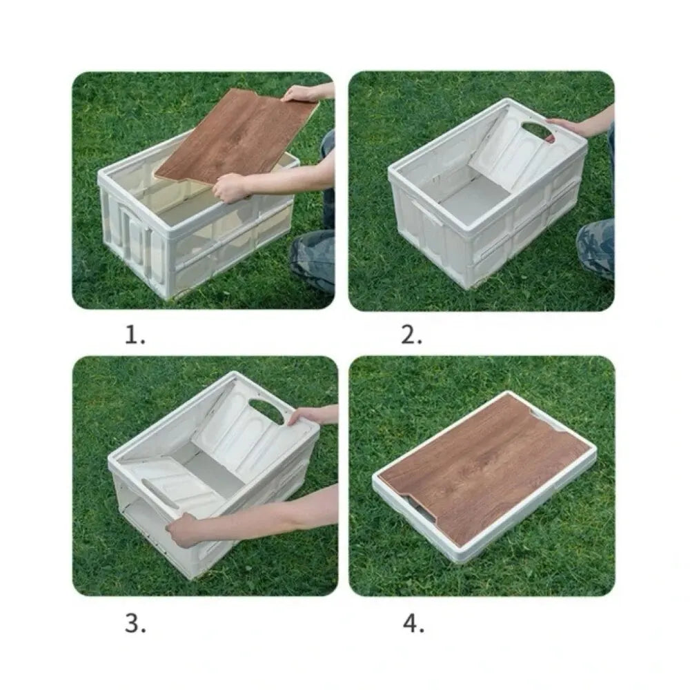 Foldable Camping Storage Box for Easy Gear Organization