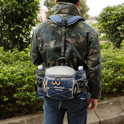 Running Waist Bag with Water Bottle Holder for Outdoors