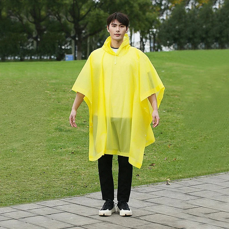Reusable Rain Poncho – Lightweight Waterproof Protection