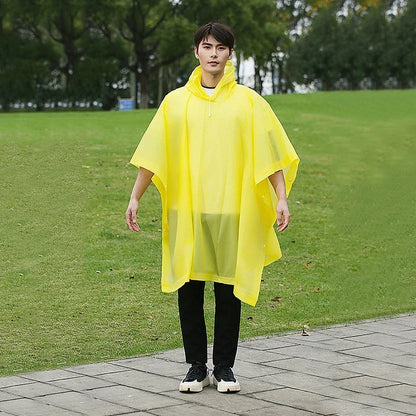 Reusable Rain Poncho – Lightweight Waterproof Protection