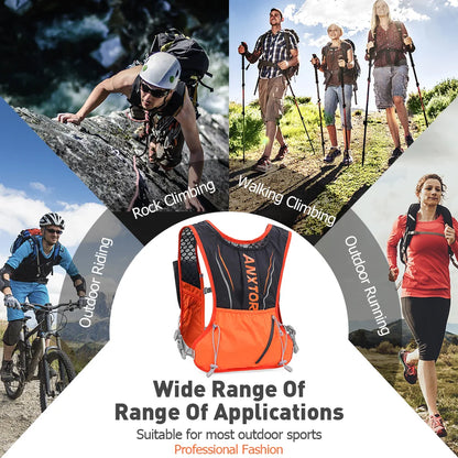 Running Hydration Vest 5L Lightweight Trail Backpack
