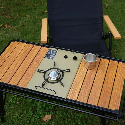 Folding IGT Camping Table with Adjustable Legs