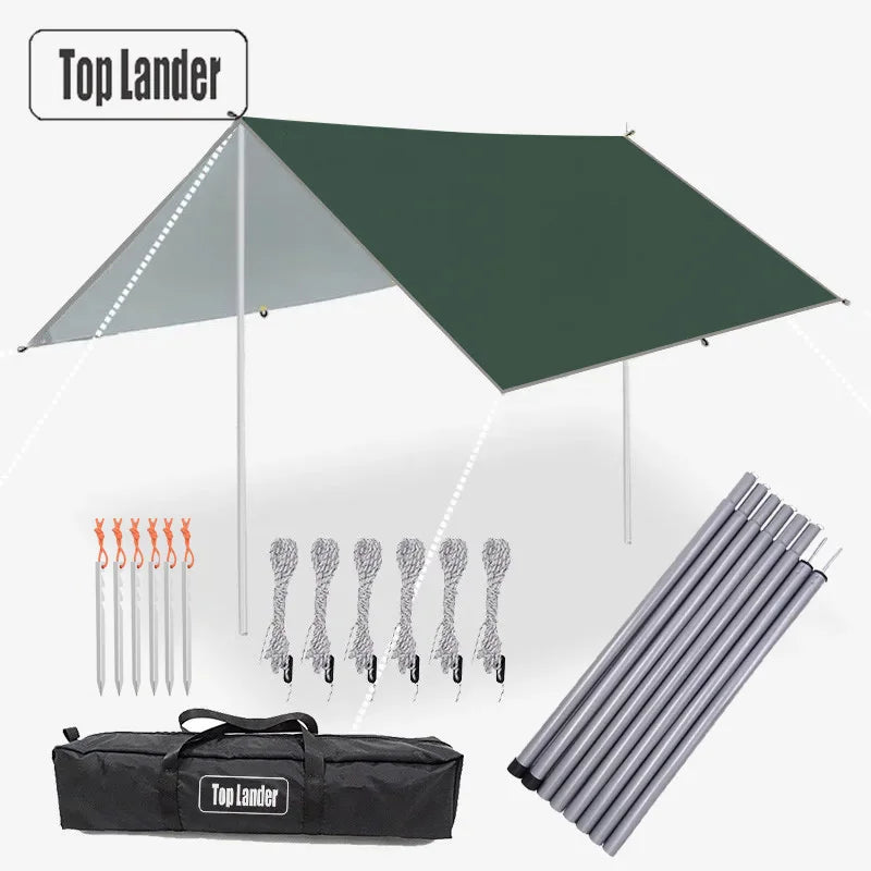 Ultralight Camping Tarp Shelter Waterproof & UV Protection