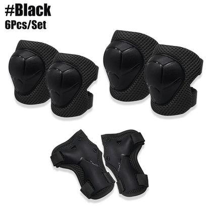 Kids Protective Gear Set – Knee & Elbow Pads Safety