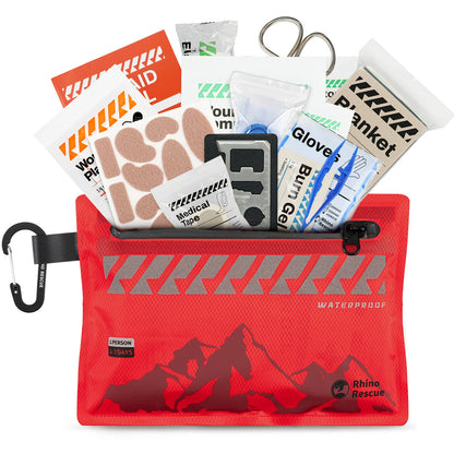 Small Waterproof First Aid Kit for Hiking Safety