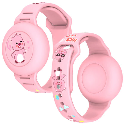 AirTag Bracelet for Kids – Cute Waterproof Wristband