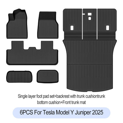 Tesla Model Y Floor Mats 2025 Waterproof Full Protection