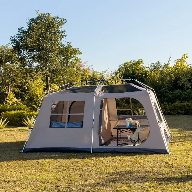 Large Camping Tent 3-8 Person Quick Setup Family Shelter