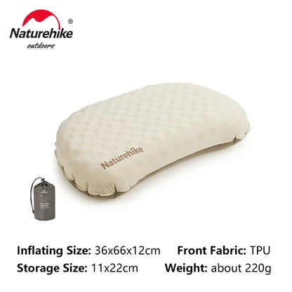 Ultralight Inflatable Camping Pillow Adjustable Comfort