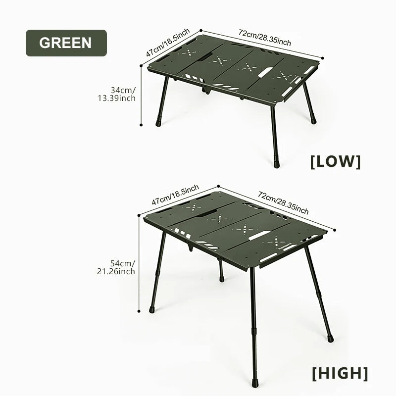 Lightweight Folding Camping Table for Easy Outdoor Cooking