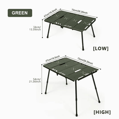 Lightweight Folding Camping Table for Easy Outdoor Cooking