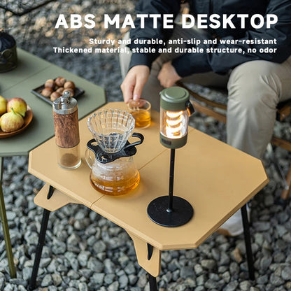 Ultralight Folding Camping Table with Adjustable Height