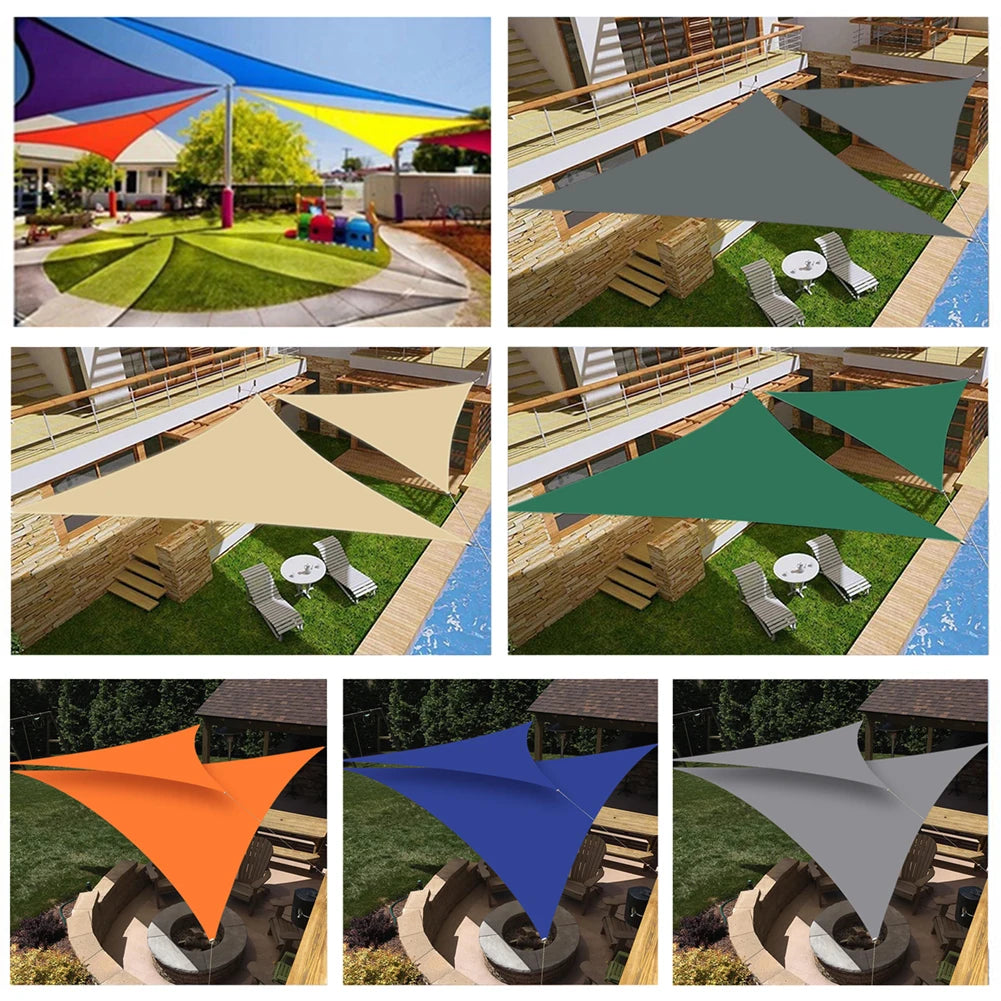 Waterproof Triangle Sun Shade Sail – Outdoor Garden Protection