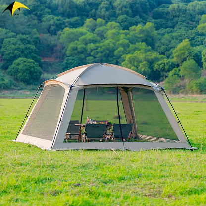 Outdoor Camping Mosquito Net Tent – Spacious Rain & Sun Shelter