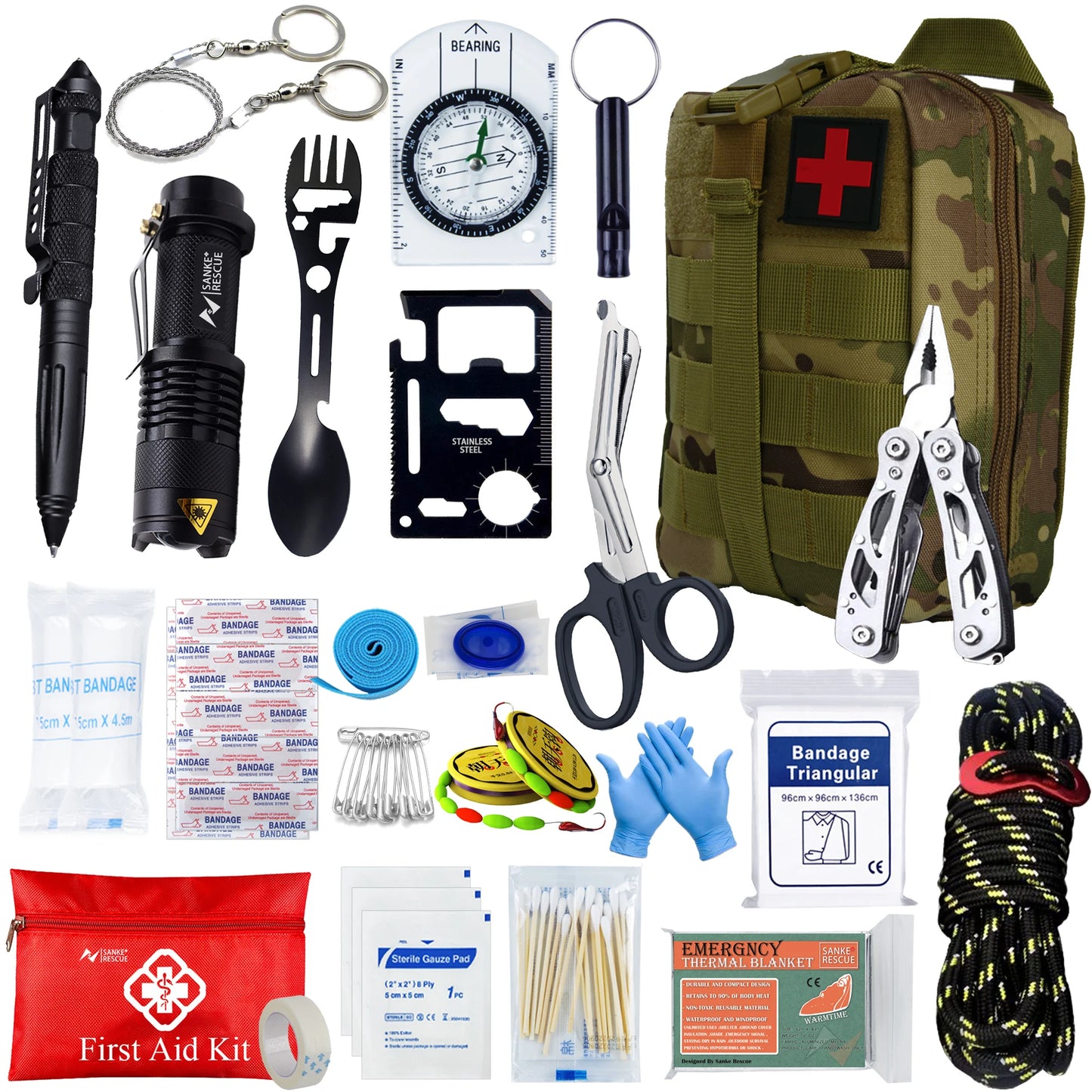 Survival First Aid Kit – Complete Outdoor Emergency Set
