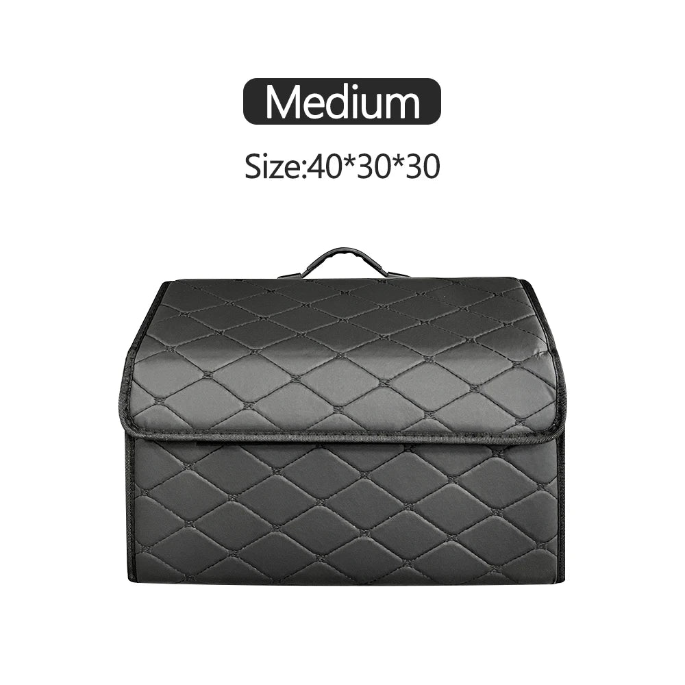 Foldable Car Trunk Organizer for Neat Travel Storage