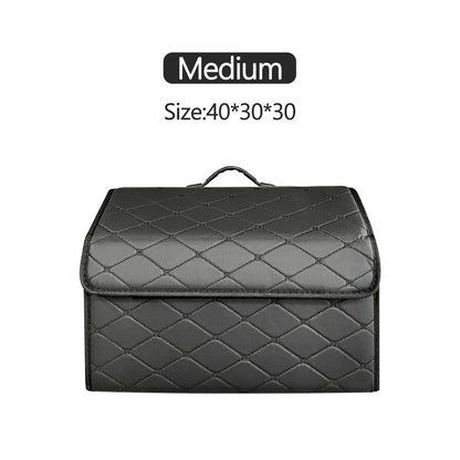 Foldable Car Trunk Organizer for Neat Travel Storage