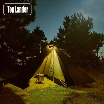 Hot Tent with Stove Jack Ultralight 1 Person Shelter