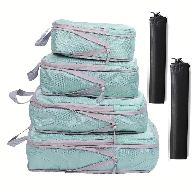 Compression Packing Cubes Set – Maximize Space & Organize
