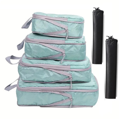 Compression Packing Cubes Set – Maximize Space & Organize