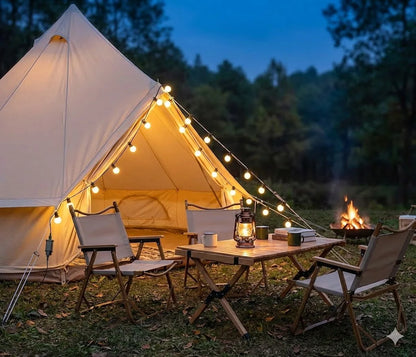 Waterproof Camping String Lights for Tents & Campsites