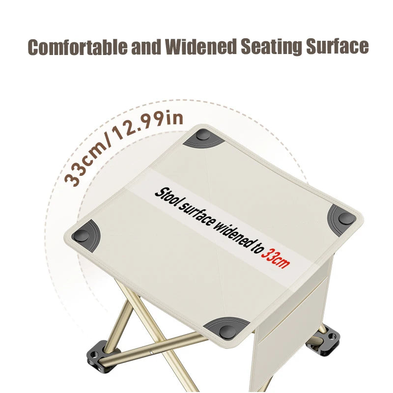 Outdoor Folding Stool – Ultralight Portable Camping Seat