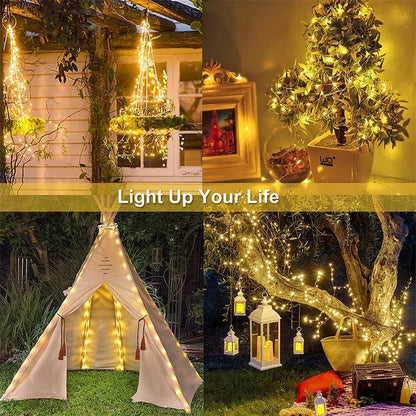 Solar Fairy String Lights for Garden & Outdoor Décor