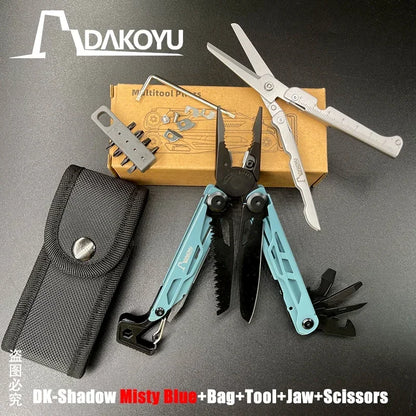 Camping Multitool Pliers with Emergency Whistle