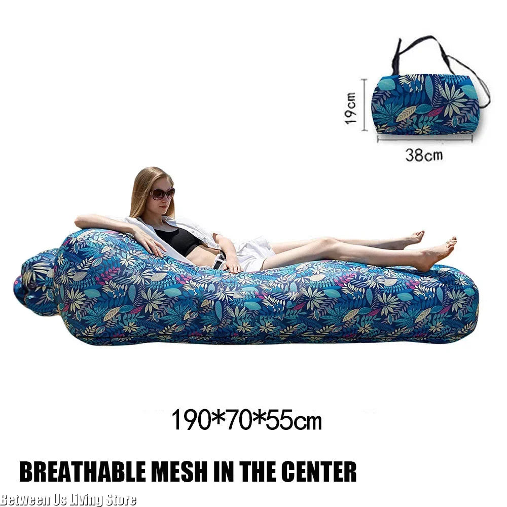 Luxury Inflatable Sofa Bed – Wide Air Lounger Comfort