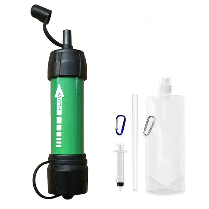 Portable Water Filter for Camping & Emergency Use