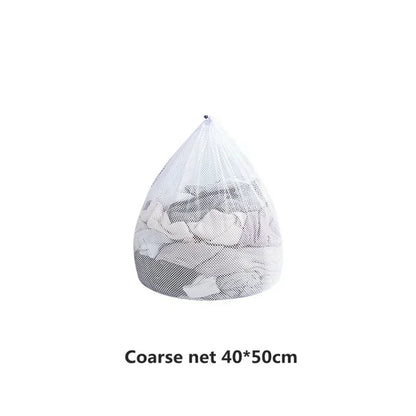Mesh Laundry Bag Drawstring Large Capacity Organizer