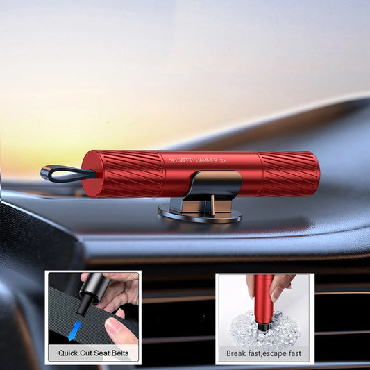 Car Window Breaker & Seatbelt Cutter Emergency Tool